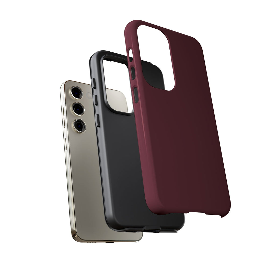 Premium Tough Burgundy Maroon Red Gift for Her Cute Phone Cases for Samsung S25 S24, S23, S22, S21, Iphone, 16, 15, 14, 13 Pro Max Ultra - Studio40ParkLane