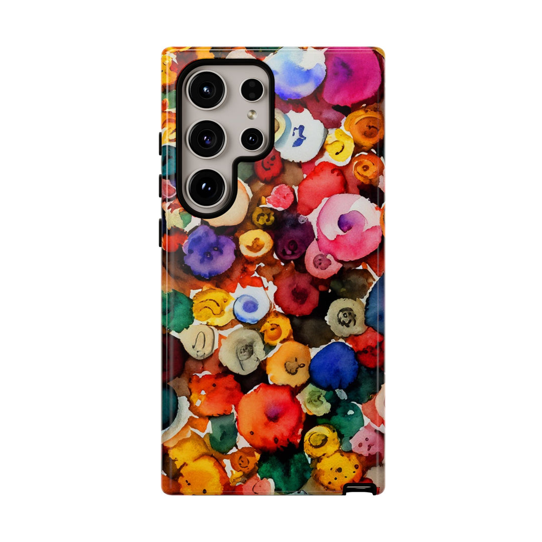 Impact Resistant, Fall Colors Buttons, Cute Phone Cases for Samsung S24, S23, S22, S21, IPhone 15 pro Iphone 14 pro Iphone 13 IPhone 12 Iphone 11 - Studio40ParkLane