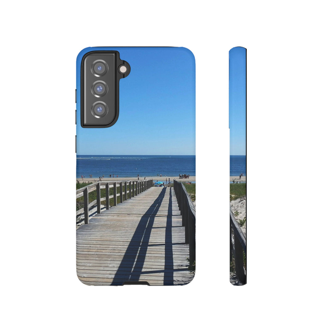 Cute Samsung Case | Cool Iphone Case | Summer Beach Walk, Samsung S24, S23, S22, S21, IPhone 15 Case | Iphone 14 Case, Iphone 13 Case - Studio40ParkLane