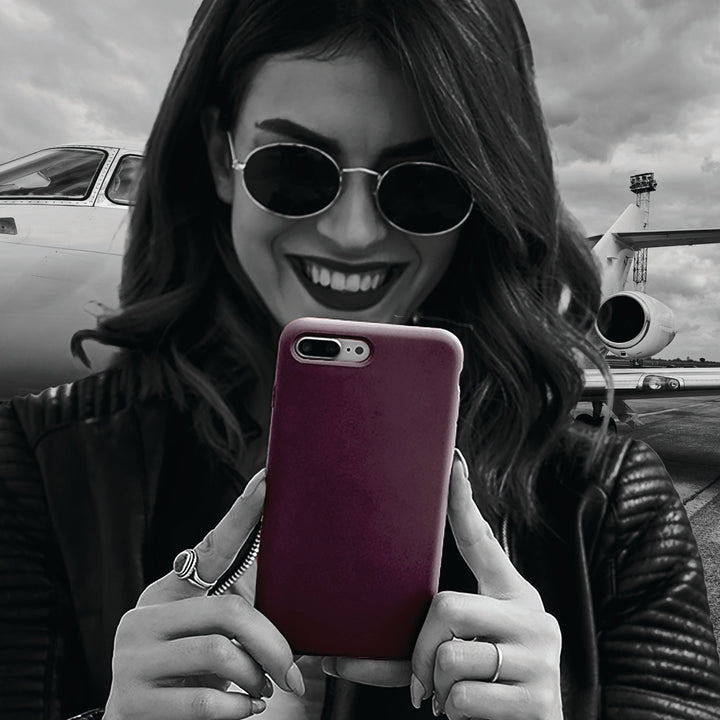 Premium Tough Burgundy Maroon Red Gift for Her Cute Phone Cases for Samsung S25 S24, S23, S22, S21, Iphone, 16, 15, 14, 13 Pro Max Ultra - Studio40ParkLane