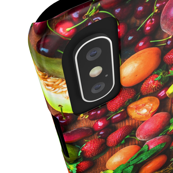 Slim Fall Fruit Collage Phone Cases for Iphone 16 | iPhone 15 Case | iPhone 15 Pro Max Case, Iphone 14, Iphone 14 Pro Max, Iphone 13, Slim Mom Dad Gift - Studio40ParkLane