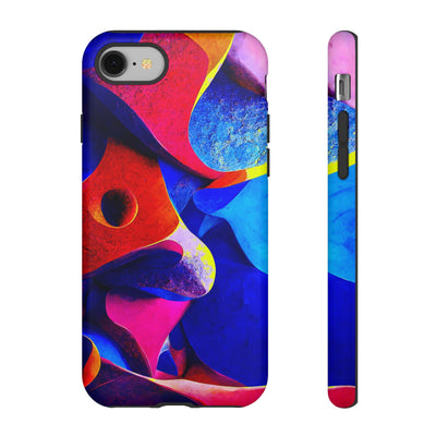 Impact Resistant, Abstract Shapes, Cute Phone Cases for Samsung S24, S23, S22, S21, IPhone 15 pro Iphone 14 pro Iphone 13 IPhone 12 Iphone 11