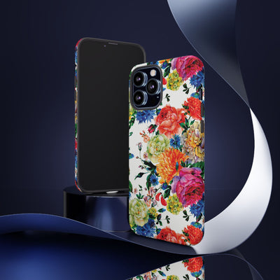 Premium Tough Spring Flowers Cute Phone Cases for Samsung S24, S23, S22, S21, S20, Plus and Ultra, Iphone 16 Pro Max,15, 14, 13, 12, 11, 10 - Studio40ParkLane