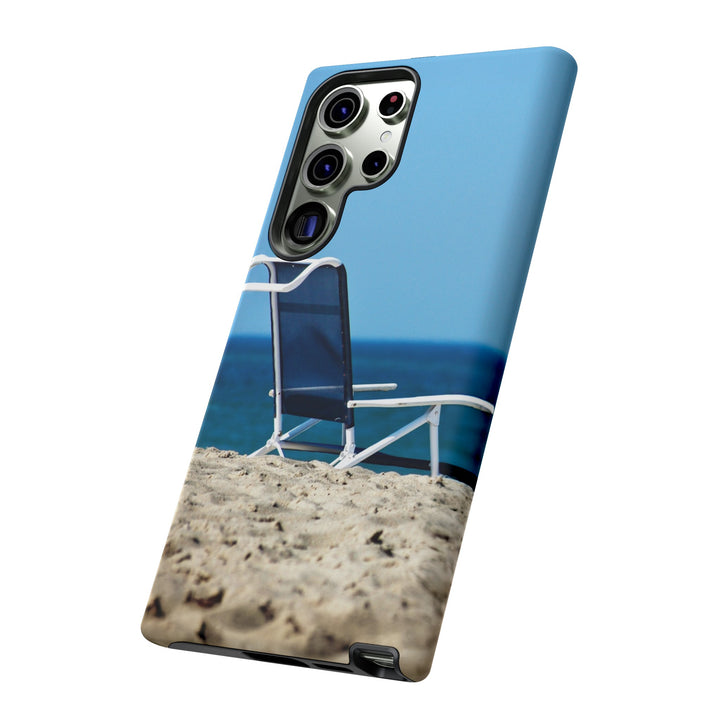 Cute Samsung Case | Cool Iphone Case | Summer Blue Beach Chair, Samsung S24, S23, S22, S21, IPhone 15 Case | Iphone 14 Case, Iphone 13 Case - Studio40ParkLane