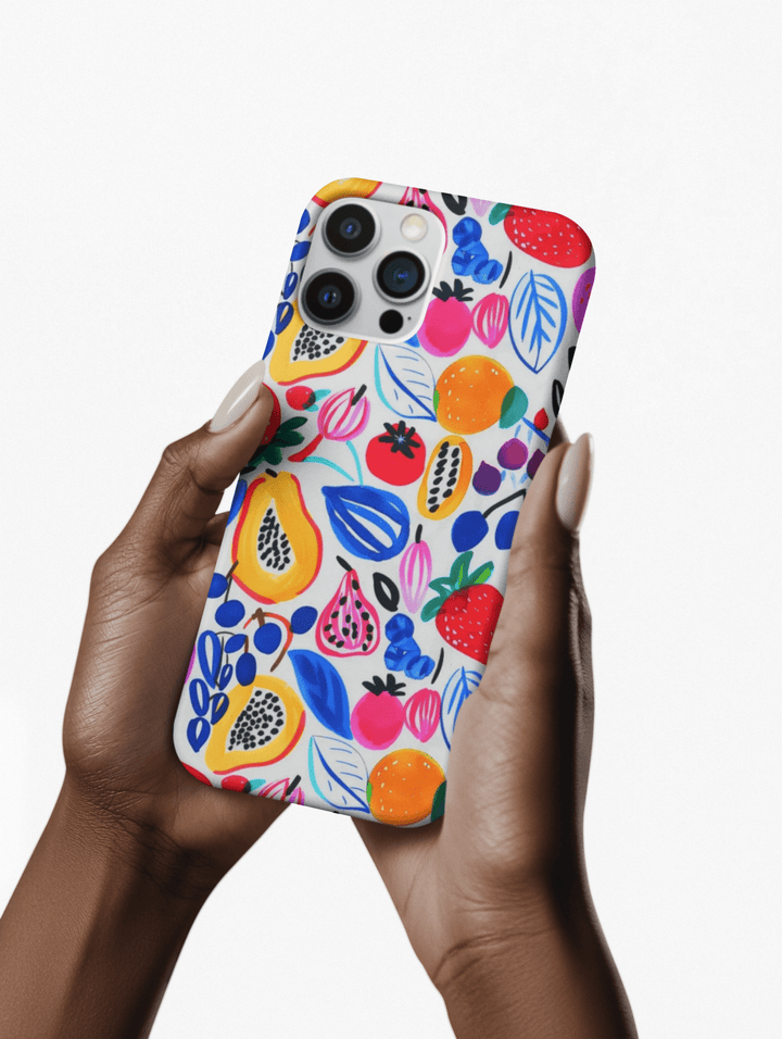 Sleek Snap Summer Fruit Cute Phone Case for iPhone 16 15 Pro Max 14 13 12 11 X Xs Max Xr Pro Plus Samsung Galaxy S24 S23 S22 S21 S20 Ultra - Studio40ParkLane