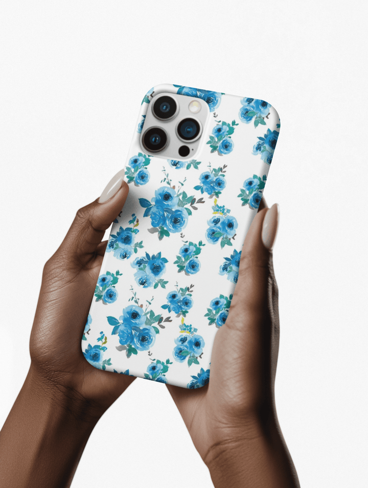 Sleek Snap Flowers Gift for Her Cute Phone Case for iPhone 16 15 14 13 12 11 X Xs Max Xr Pro Plus Samsung Galaxy S24 S23 S22 S21 S20 Ultra - Studio40ParkLane