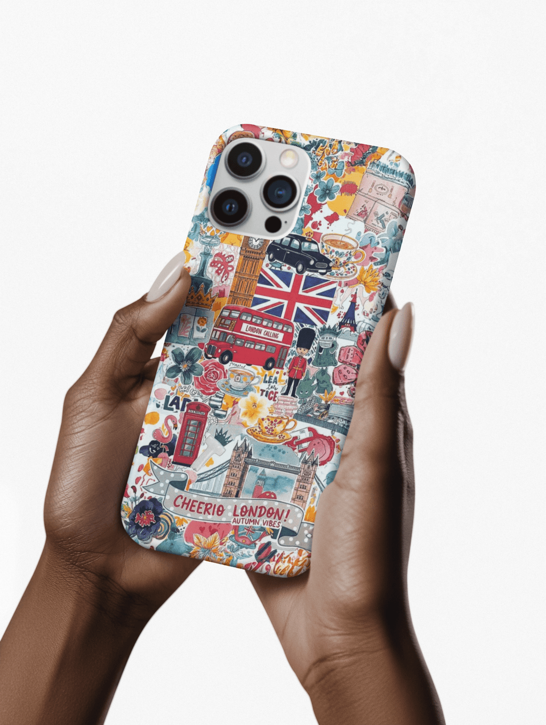 London England Coquette Collage Tough Magsafe Cute Phone Cases for Iphone | iPhone 17 Pro Max Case, Iphone 16, Iphone 15 14 13 12 11 10 9 - Studio40ParkLane