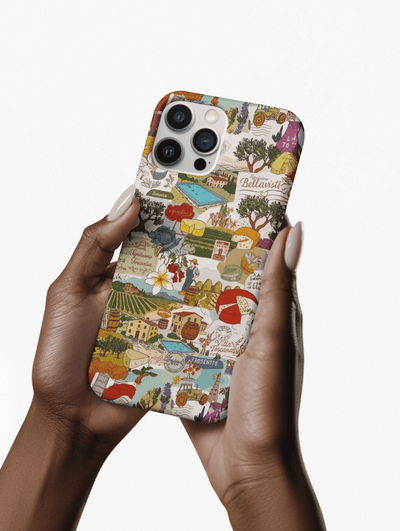 Italy Tuscany Coquette Collage Tough Magsafe Cute Phone Cases for Iphone | iPhone 17 Pro Max Case, Iphone 16, Iphone 15 14 13 12 11 10 9 - Studio40ParkLane