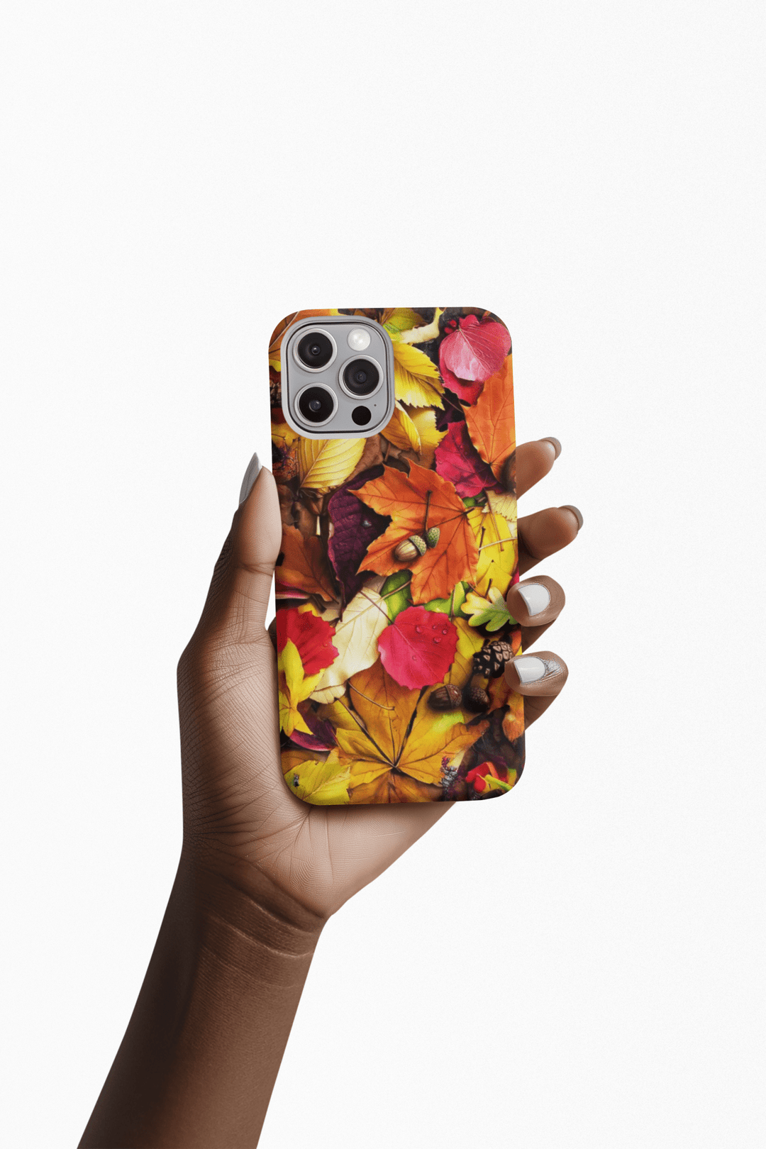 Aesthetic Tough Fall Leaves Foliage Premium Phone Case - For iPhone 17 Pro Max iPhone 16 Pro iPhone 15 Iphone 14 Plus 13 Pro 12 11 10 XR - Studio40ParkLane