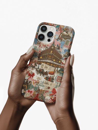 Aesthetic Tough London Coquette Collage Premium Phone Case - For iPhone 17 Pro Max iPhone 16 Pro iPhone 15 Iphone 14 Plus 13 Pro 12 11 10 XR - Studio40ParkLane