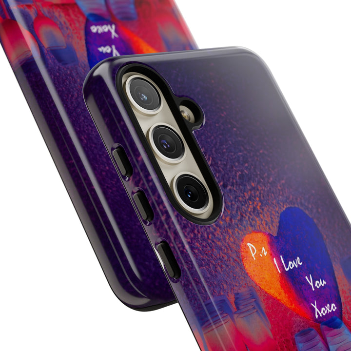 Cute Samsung Case | Cool Iphone Case | PS I love You - Heart, Samsung S24, S23, S22, S21, IPhone 15 Case | Iphone 14 Case, Iphone 13 Case - Studio40ParkLane