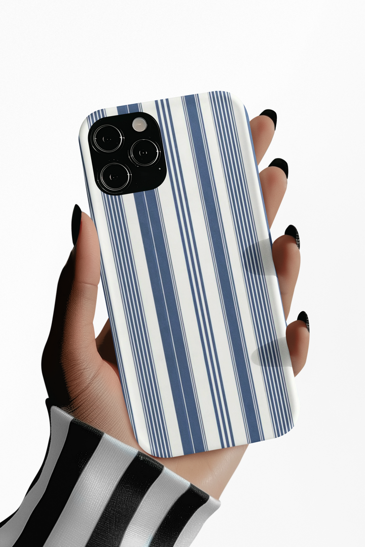 MagSafe Cute Phone Case, Coastal Striped Phone Case for iPhone 17 16 15 14 13 12 Pro Max, Samsung S26 S25 S24 Ultra case