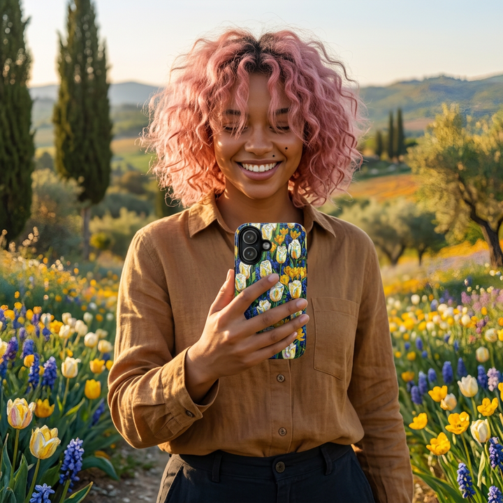 Tough Cute Spring Flowers Phone Case, for IPhone 17 Pro Max | Iphone 17 Air, Iphone 16, IPhone 15, 14 13 12, Samsung Galaxy S26, S25, S24, S23 - Studio40ParkLane