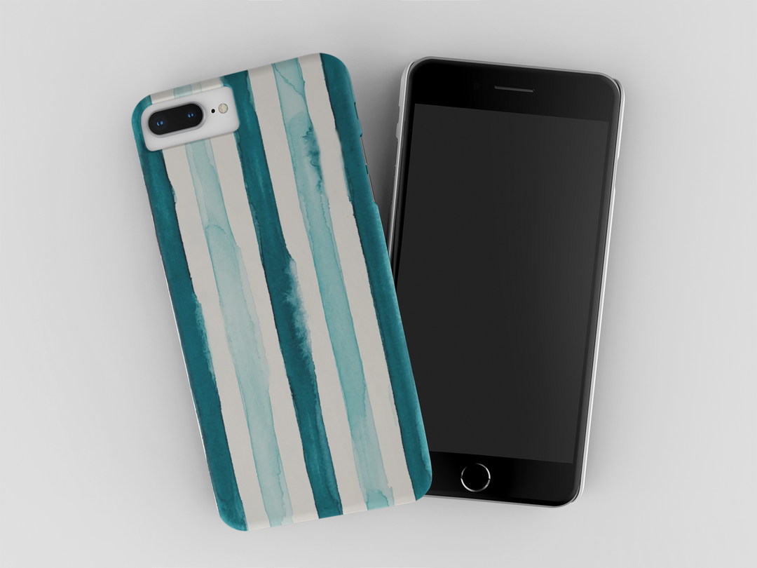Tough Cute Green Stripes Phone Case, for IPhone 17 Pro Max | Iphone 17 Air, Iphone 16, IPhone 15, 14 13 12, Samsung Galaxy S26, S25, S24, S23