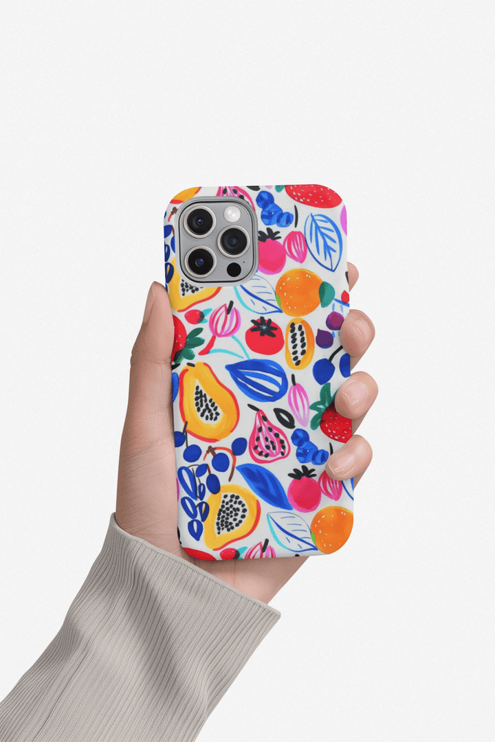 Summer Fruit Cute Tough Phone Case - For Apple iPhone Case 17, 16, 15 Pro Max, 14 Plus, 13 Pro, 12, Samsung Galaxy S26, S25, S24 Plus Ultra - Studio40ParkLane