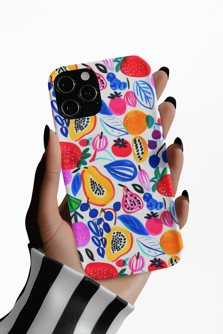 Summer Fruit Cute Tough Phone Case - For Apple iPhone 17, 16 Pro Max, 15 Pro Max, 14 Plus 13 Pro 12, Samsung Galaxy S26, S25, S24 Plus Ultra