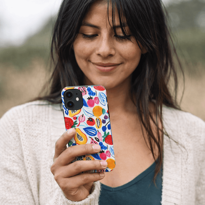 Summer Fruit Cute Tough Phone Case - For Apple iPhone 17, 16 Pro Max, 15 Pro Max, 14 Plus 13 Pro 12, Samsung Galaxy S26, S25, S24 Plus Ultra