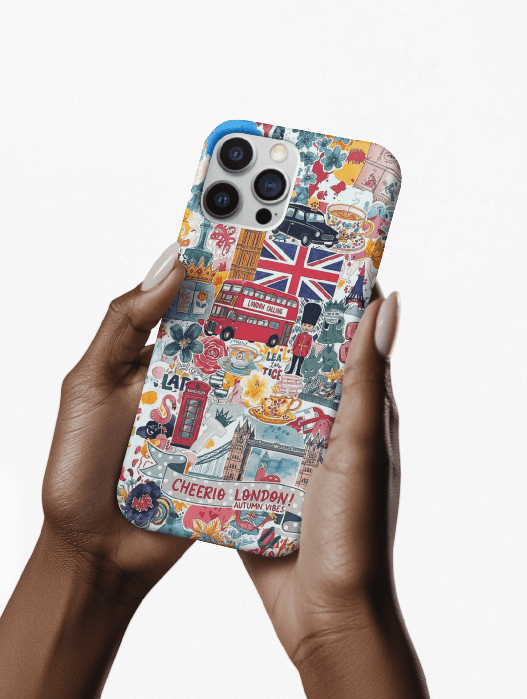 London England Coquette Collage Tough Magsafe Cute Phone Cases for Iphone | iPhone 17 Pro Max Case, Iphone 16, Iphone 15 14 13 12 11 10 9 - Studio40ParkLane