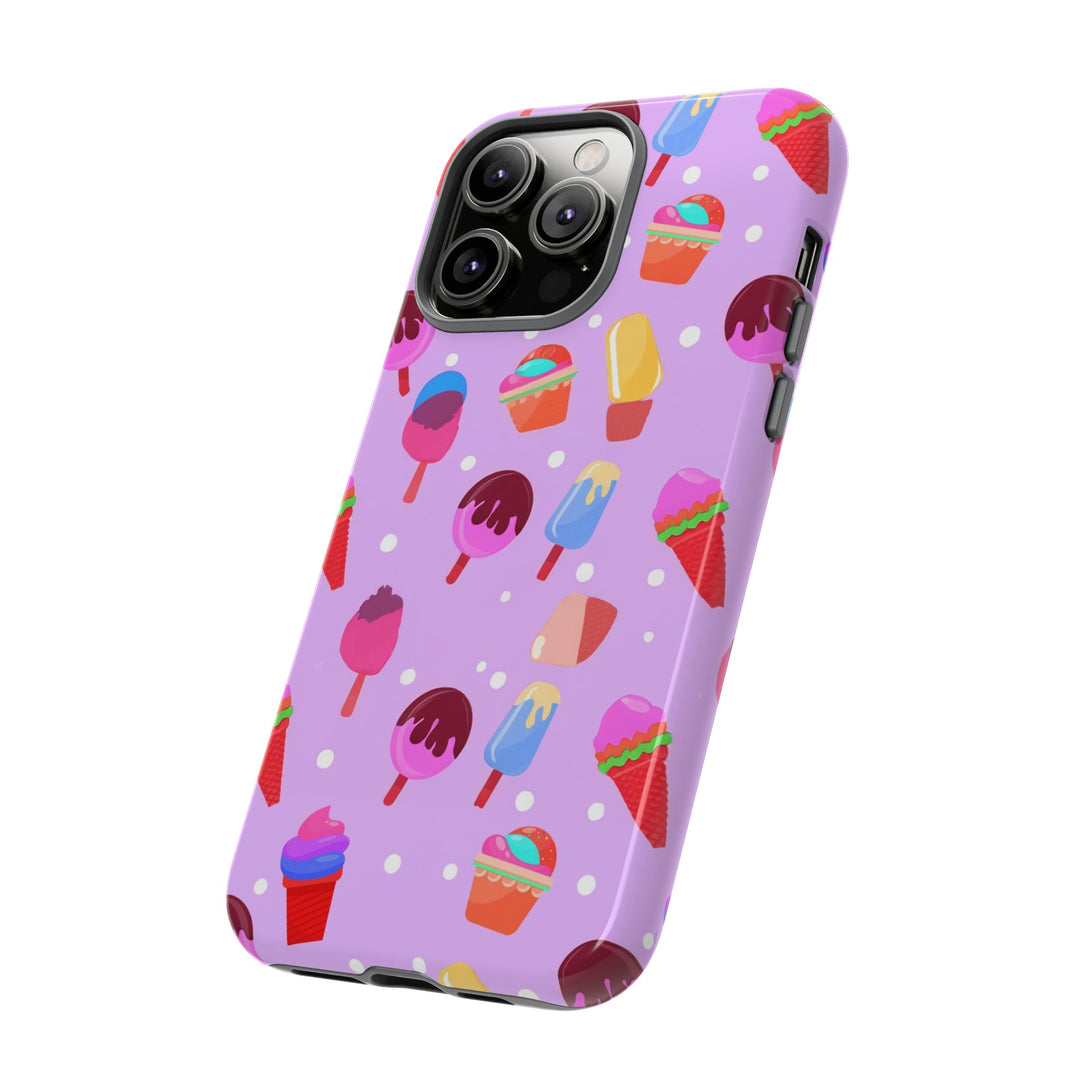 Cute Samsung Case | Cool Iphone Case | Summer Pink Ice - Cream, Samsung S24, S23, S22, S21, IPhone 15 Case | Iphone 14 Case, Iphone 13 Case - Studio40ParkLane