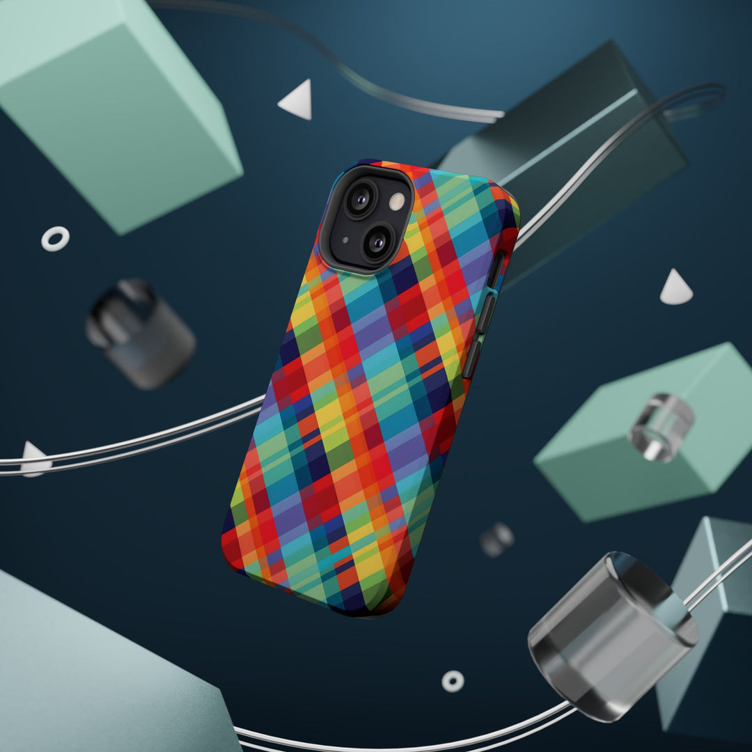 Checkered Plaid Magsafe Gift for Her Cute Phone Case for Iphone, | iPhone 16 | iPhone 15 Pro Max, Iphone 14 Pro Max, 13 12 11 10 9 8 7 - Studio40ParkLane