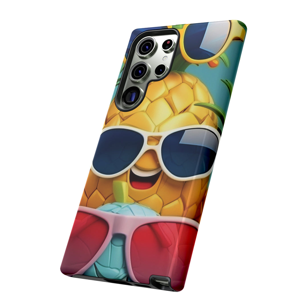 Cute Samsung Phone Case | Aesthetic Samsung Phone Case | Galaxy S23, S22, S21, S20 | Summer Pineapple Fruit, Protective Phone Case - Studio40ParkLane