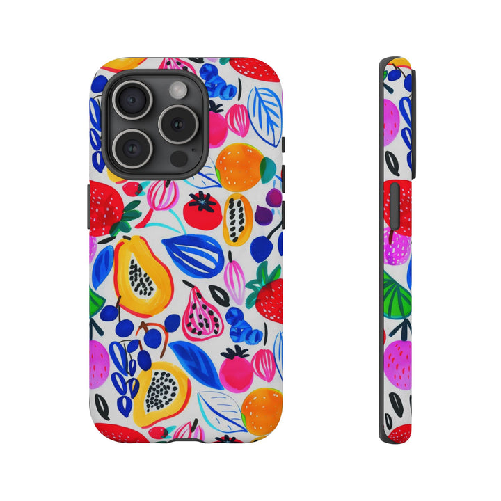 Summer Fruit Cute Tough Phone Case - For Apple iPhone 17, 16 Pro Max, 15 Pro Max, 14 Plus 13 Pro 12, Samsung Galaxy S26, S25, S24 Plus Ultra