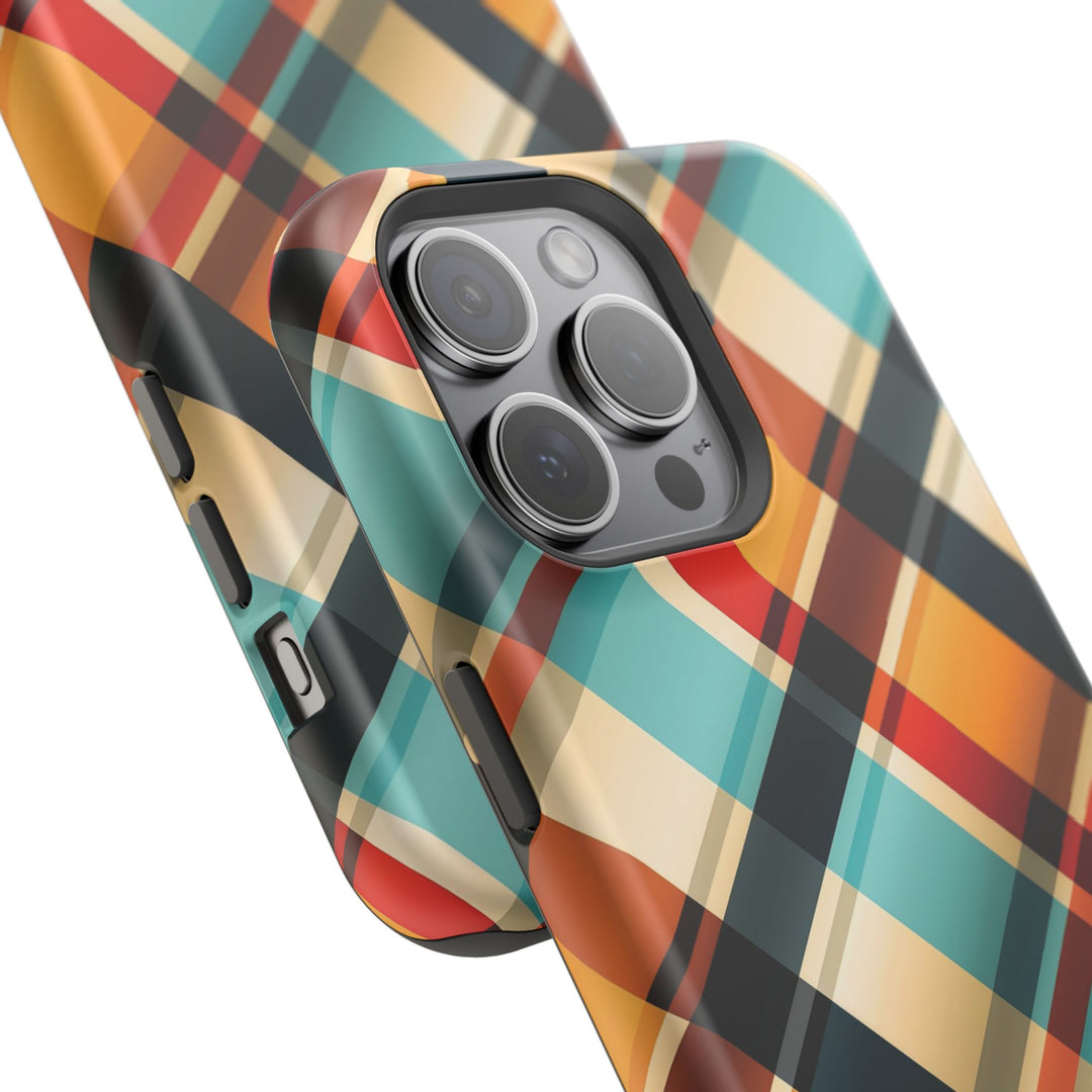 Checkered Plaid Magsafe Gift for Her Cute Phone Case for Iphone, | iPhone 16 | iPhone 15 Pro Max, Iphone 14 Pro Max, 13 12 11 10 9 8 7 - Studio40ParkLane