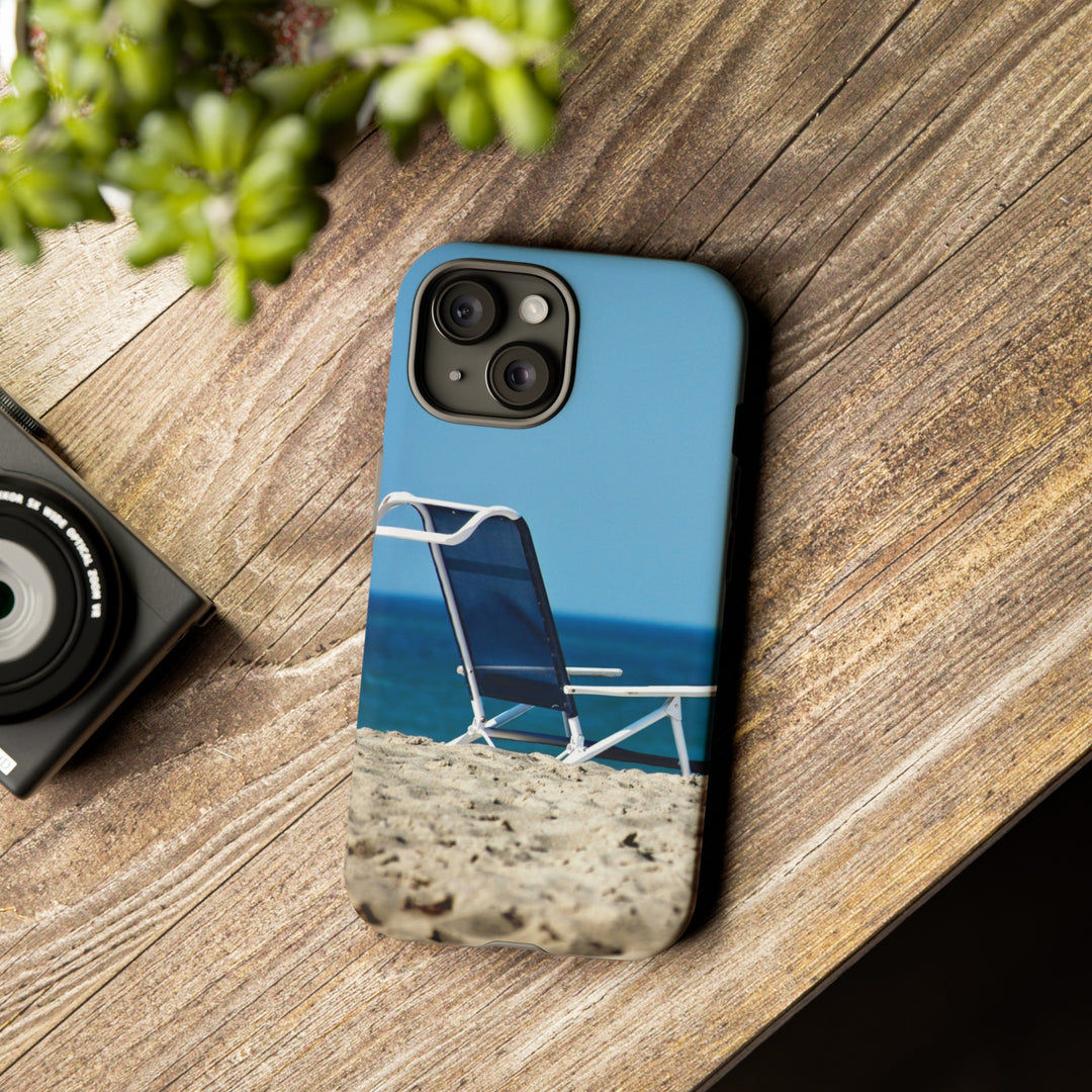 Cute Samsung Case | Cool Iphone Case | Summer Blue Beach Chair, Samsung S24, S23, S22, S21, IPhone 15 Case | Iphone 14 Case, Iphone 13 Case - Studio40ParkLane