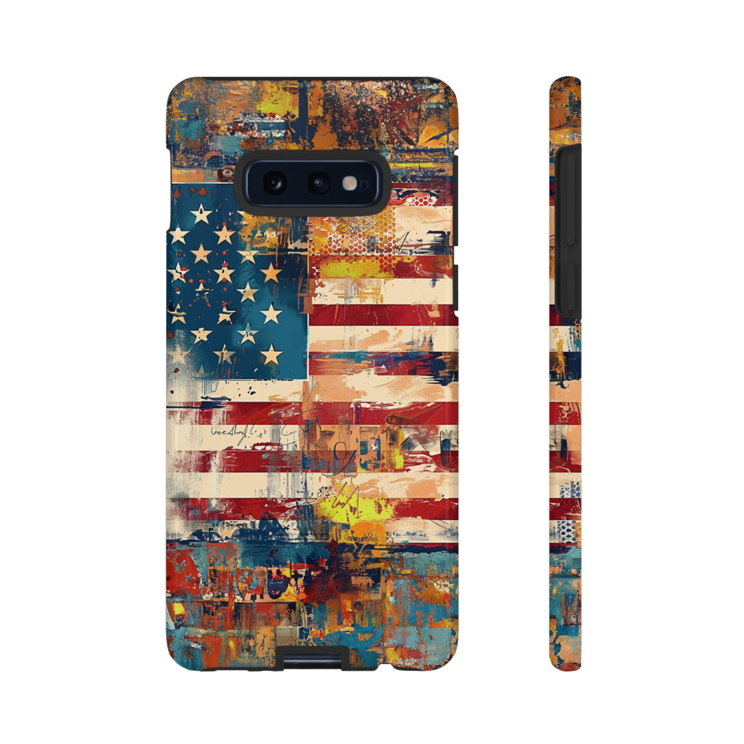 Impact Resistant, American Flag, Cute Phone Cases for Samsung S24, S23, S22, S21, IPhone 15 pro Iphone 14 pro Iphone 13 IPhone 12 Iphone 11 - Studio40ParkLane