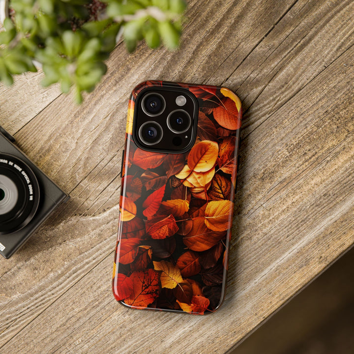 Autumn Fall Leaves Gift for Her Cute Phone Case for, Samsung Galaxy S24, S23, S22, S21, IPhone 16 Case | Iphone 15, Iphone 14, IPhone 13 Case - Studio40ParkLane