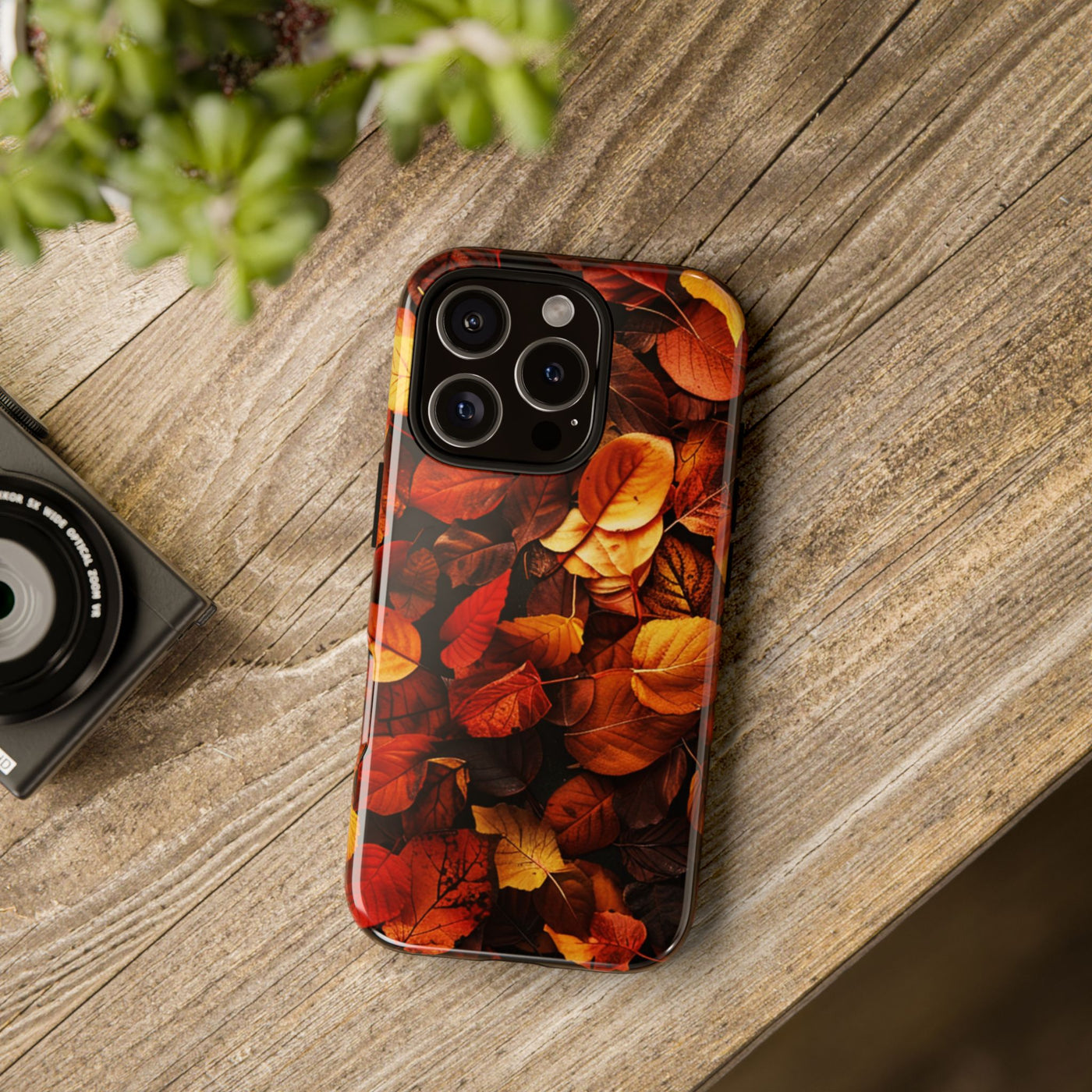 Autumn Fall Leaves Gift for Her Cute Phone Case for, Samsung Galaxy S24, S23, S22, S21, IPhone 16 Case | Iphone 15, Iphone 14, IPhone 13 Case