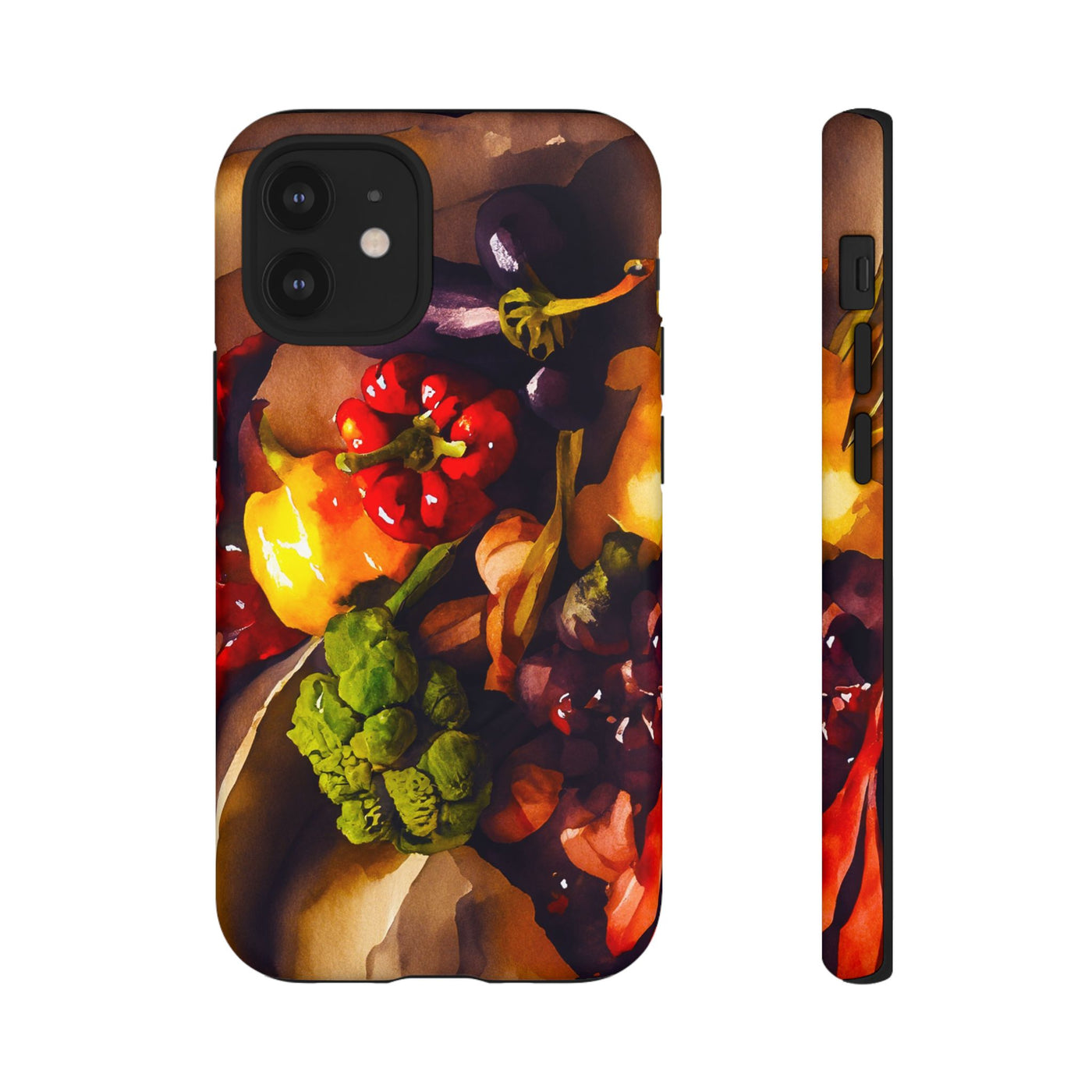 Impact Resistant, Fall Farm Vegetables, Cute Phone Cases for Samsung S24, S23, S22, S21, IPhone 15 pro Iphone 14 pro Iphone 13 IPhone 12 Iphone 11