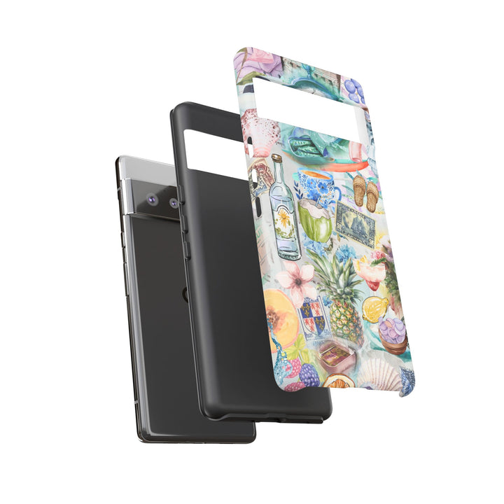 Impact Resistant, Travel Coquette Collage, Cute Phone Cases for Samsung S24, S23, S22, S21, IPhone 15 pro Iphone 14 pro Iphone 13 IPhone 12 Iphone 11 - Studio40ParkLane