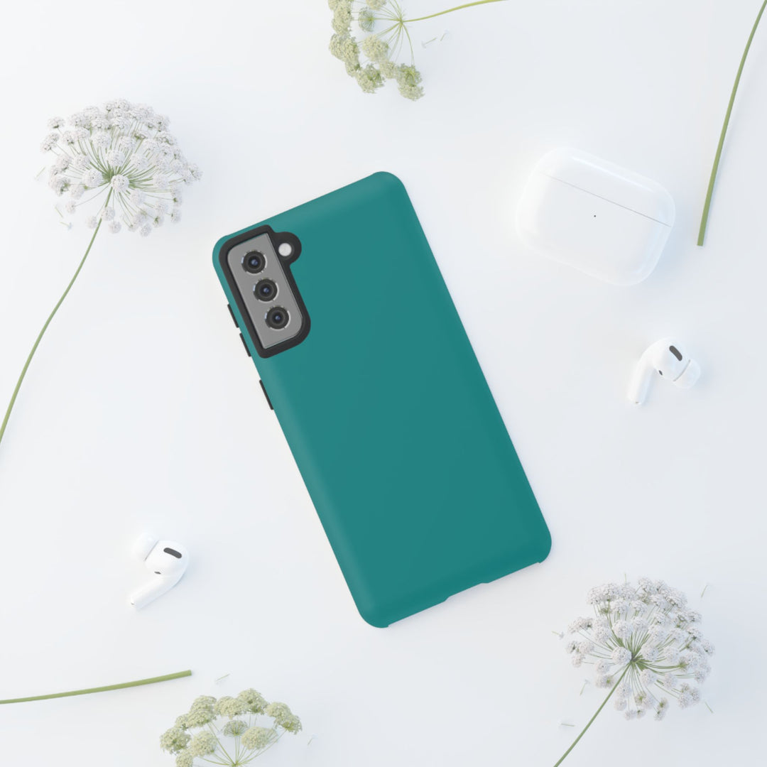 Premium Tough Turquoise Blue Gift for Her Cute Phone Cases for Samsung S25 S24, S23, S22, S21, Iphone, 16, 15, 14, 13 Pro Max Ultra - Studio40ParkLane