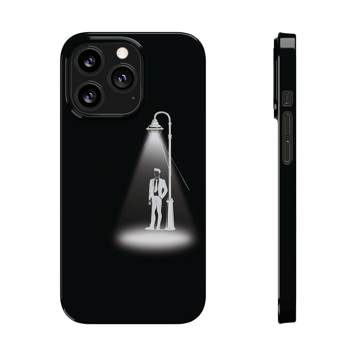 Slim Mystery Man Spotlight Gift for Her Cute Phone Cases for Iphone 16 Pro Max | iPhone 15 Case | iPhone 15 Pro Max Case, Iphone 14, 13, 12, 11, 10, 8, 7 - Studio40ParkLane