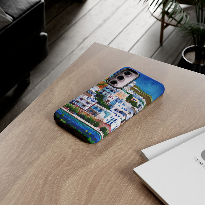 Impact Resistant, Greece House, Cute Phone Cases for Samsung S24, S23, S22, S21, IPhone 15 pro Iphone 14 pro Iphone 13 IPhone 12 Iphone 11 - Studio40ParkLane