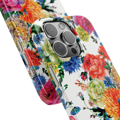 Slim Spring Flowers Gift for Her Cute Phone Cases for Iphone 16 Pro Max | iPhone 15 Case | iPhone 15 Pro Max Case, Iphone 14, 13, 12, 11, 10, 8, 7 - Studio40ParkLane