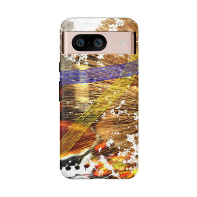 Impact Resistant, Pecan Pie Abstract, Cute Phone Cases for Samsung S24, S23, S22, S21, IPhone 15 pro Iphone 14 pro Iphone 13 IPhone 12 Iphone 11