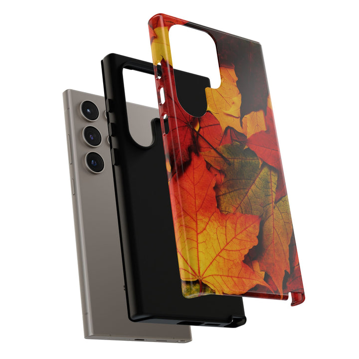 Autumn Fall Leaves Gift Cute Phone Case for, Samsung Galaxy S24, S23, S22, S21, IPhone 16 Case | Iphone 15, Iphone 14, IPhone 13 Case Mom Dad Gift - Studio40ParkLane