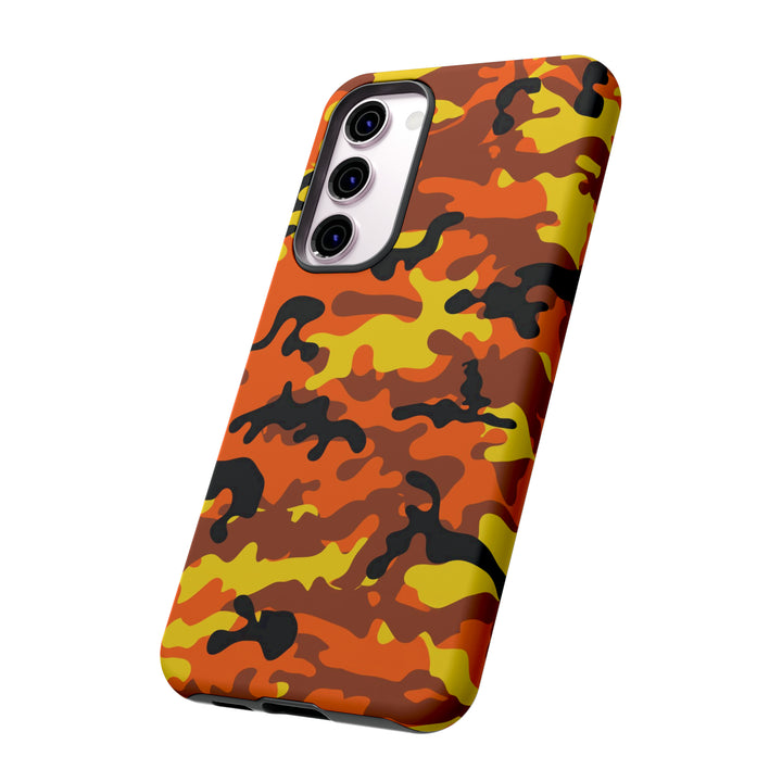 Cool Phone Case | Aesthetic Phone Case | Fall Camo | For Samsung Galaxy S23, S22, S21, S20 | Luxury Double Layer | Cute - Studio40ParkLane