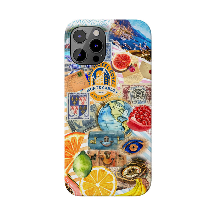 Slim Trendy French Coquette Collage Gift for Her Cute Phone Cases for Iphone 16 Cases | iPhone 15 Case | iPhone 15 Pro Max Case, Iphone 14 Case, Iphone 13, Slim - Studio40ParkLane