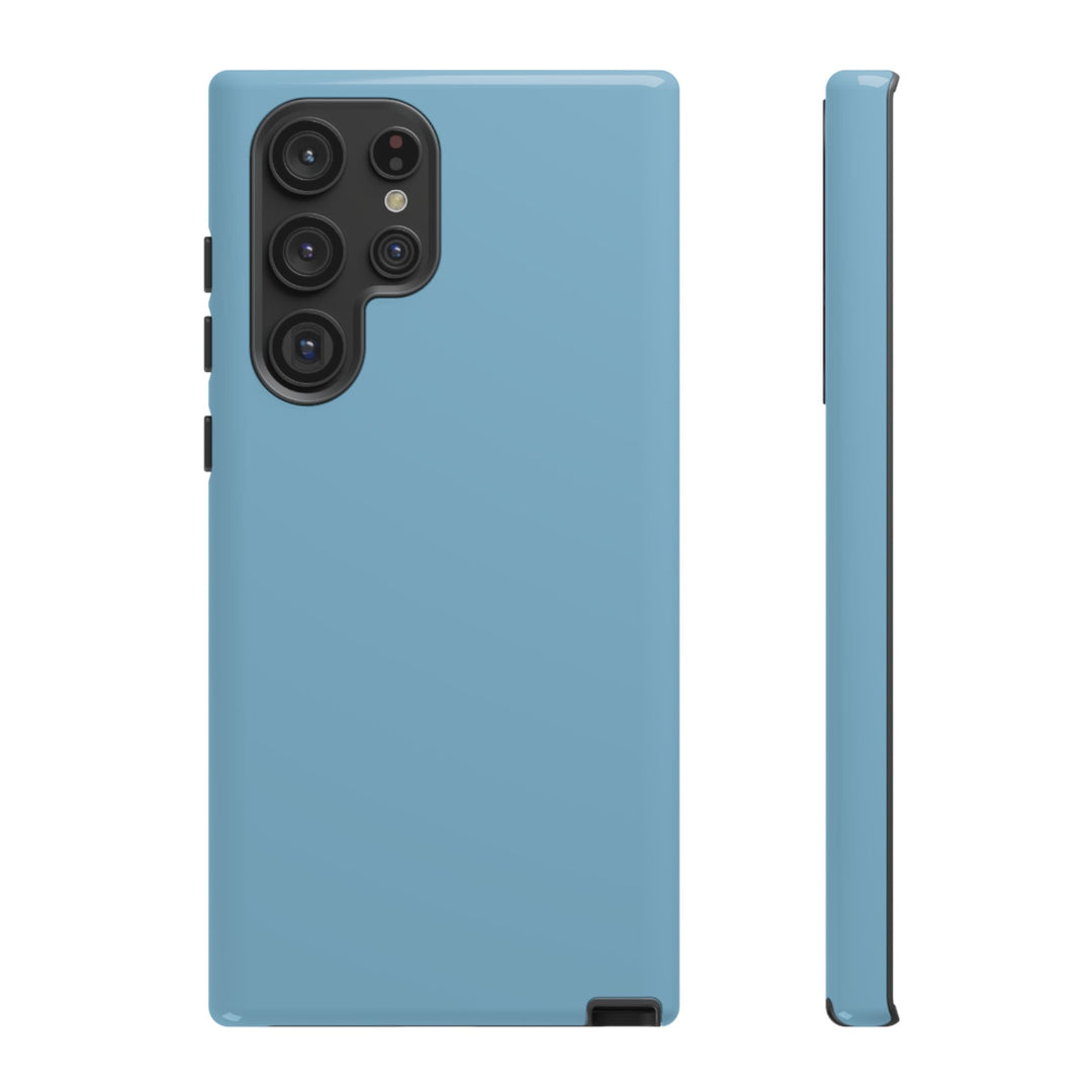 Premium Tough Sky Baby Blue Gift for Her Cute Phone Cases for Samsung S25 S24, S23, S22, S21, Iphone, 16, 15, 14, 13 Pro Max Ultra - Studio40ParkLane