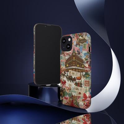 Aesthetic Tough London Coquette Collage Premium Phone Case - For iPhone 17 Pro Max iPhone 16 Pro iPhone 15 Iphone 14 Plus 13 Pro 12 11 10 XR - Studio40ParkLane