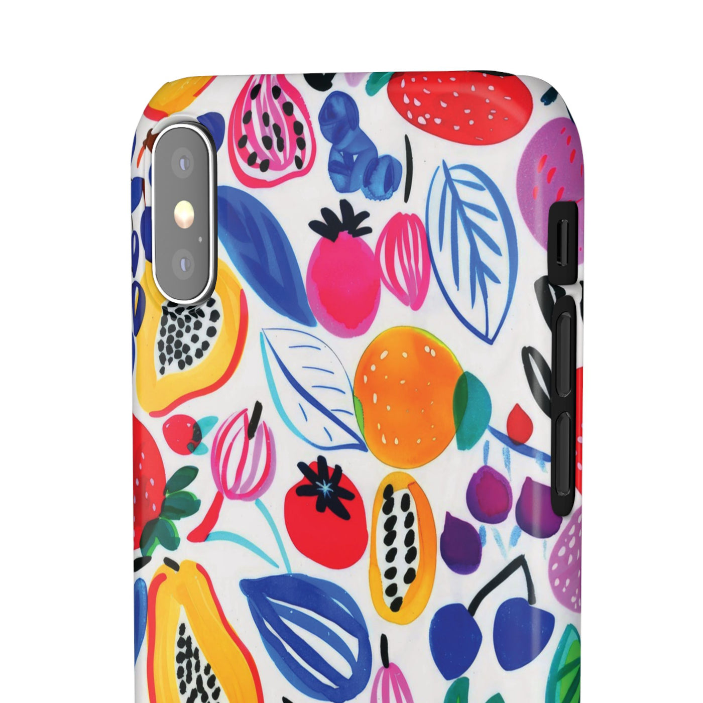 Snap Summer Fruit Gift for Her Cute Phone Cases for Samsung Galaxy S24, S23, S22, S21, S20, Plus, Ultra, Iphone 16, 15, 14, Pro and Max