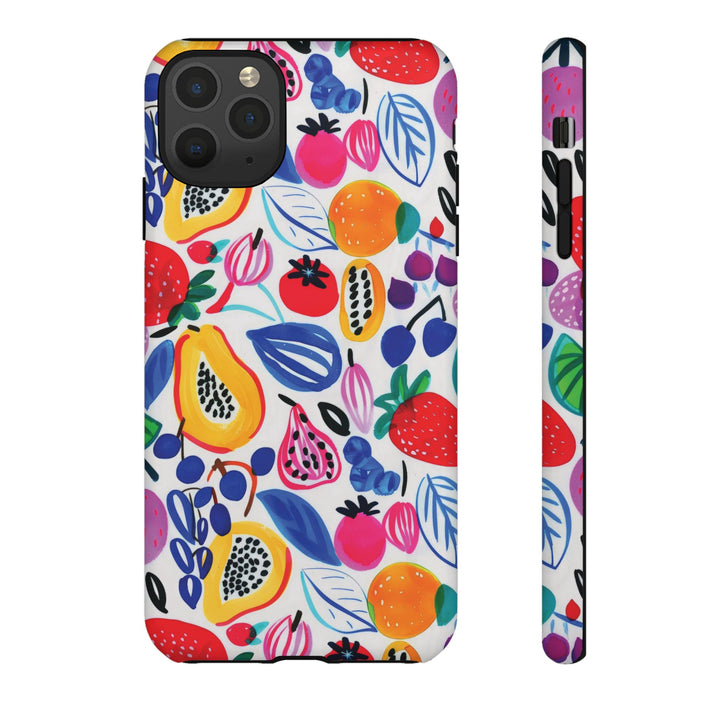 Summer Fruit Cute Tough Phone Case - For Apple iPhone Case 17, 16, 15 Pro Max, 14 Plus, 13 Pro, 12, Samsung Galaxy S26, S25, S24 Plus Ultra - Studio40ParkLane