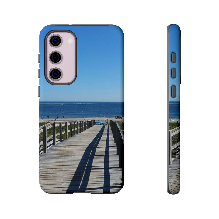 Cute Samsung Case | Cool Iphone Case | Summer Beach Walk, Samsung S24, S23, S22, S21, IPhone 15 Case | Iphone 14 Case, Iphone 13 Case - Studio40ParkLane