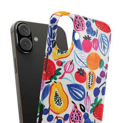 Snap Summer Fruit Gift for Her Cute Phone Cases for Samsung Galaxy S24, S23, S22, S21, S20, Plus, Ultra, Iphone 16, 15, 14, Pro and Max