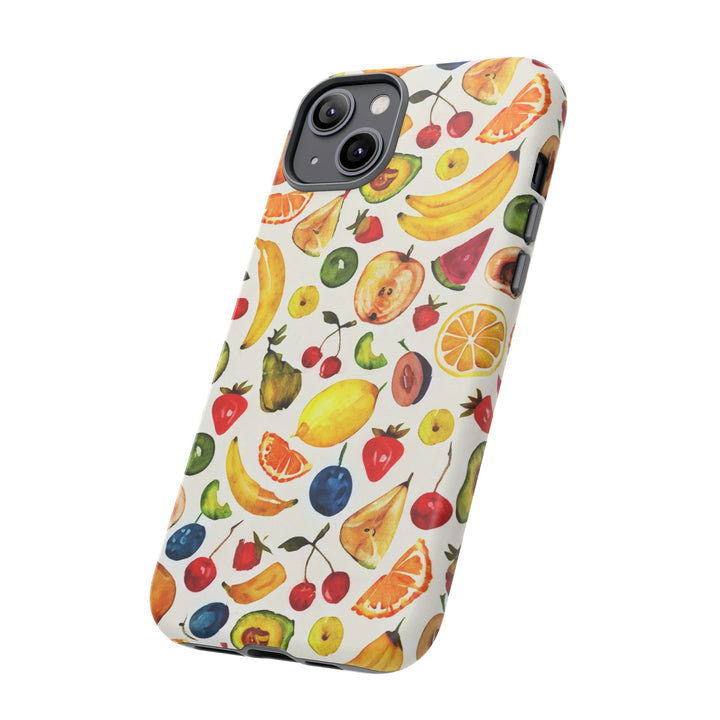 Impact Resistant, Mixed Fruits, Cute Phone Cases for Samsung S24, S23, S22, S21, IPhone 15 pro Iphone 14 pro Iphone 13 IPhone 12 Iphone 11 - Studio40ParkLane