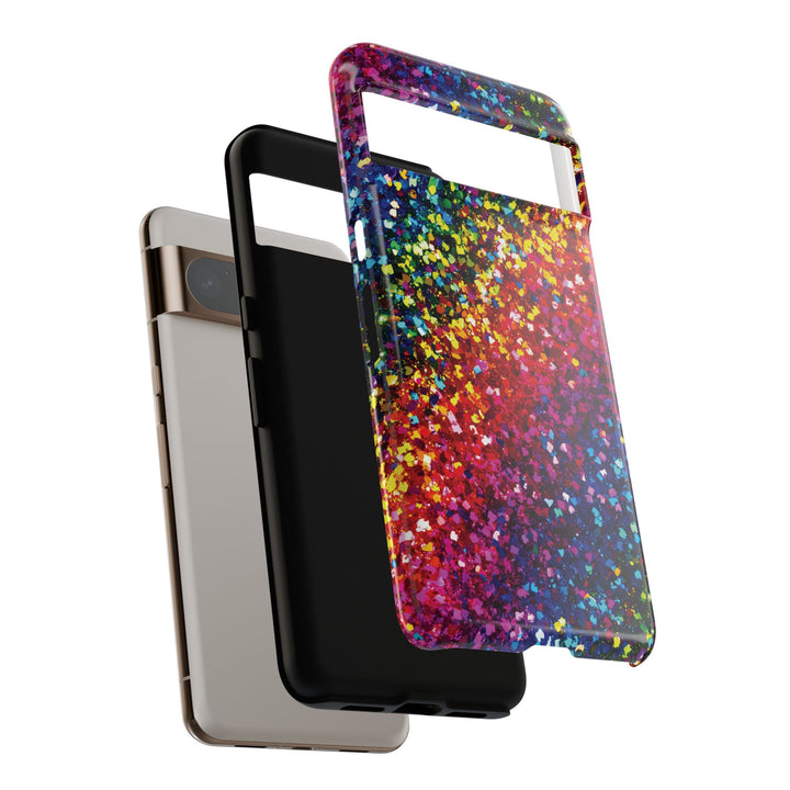 Premium Tough Muted Non - Glitter Color Composition Cute Phone Case, for IPhone 16 pro Max | Iphone 15, Iphone 14, 13, Samsung Galaxy S25, S24 - Studio40ParkLane