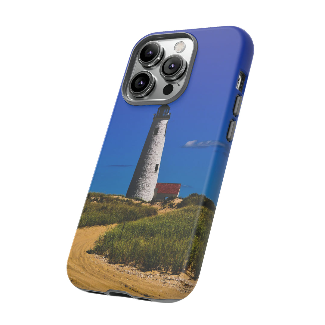 Cute IPhone Case | iPhone 15 Case | iPhone 15 Pro Max Case, Iphone 14 Case, Iphone 14 Pro Max Case IPhone Case for Art Lovers - Beach Lighthouse - Studio40ParkLane
